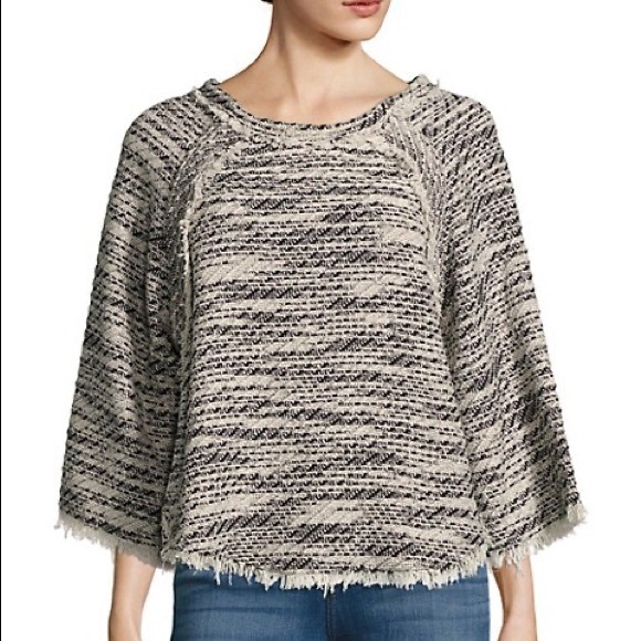 IRO B&W Tweed Top * - Picture 1 of 9